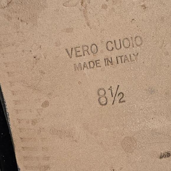 Del Toro Emoji Velvet Loafers Flats Shoes Black Italy smoking slippers SIZE 8.5 - Picture 12 of 12